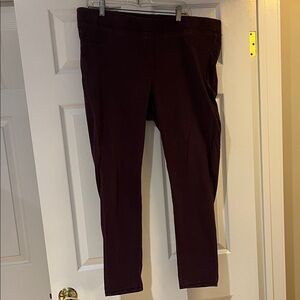 Old Navy Women's Purple Rockstar pants